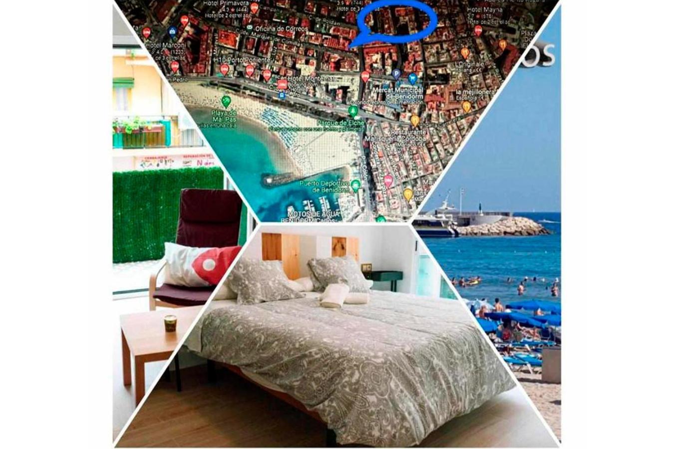 Centralmar Centro Superior Apartaments Бенидорм Екстериор снимка
